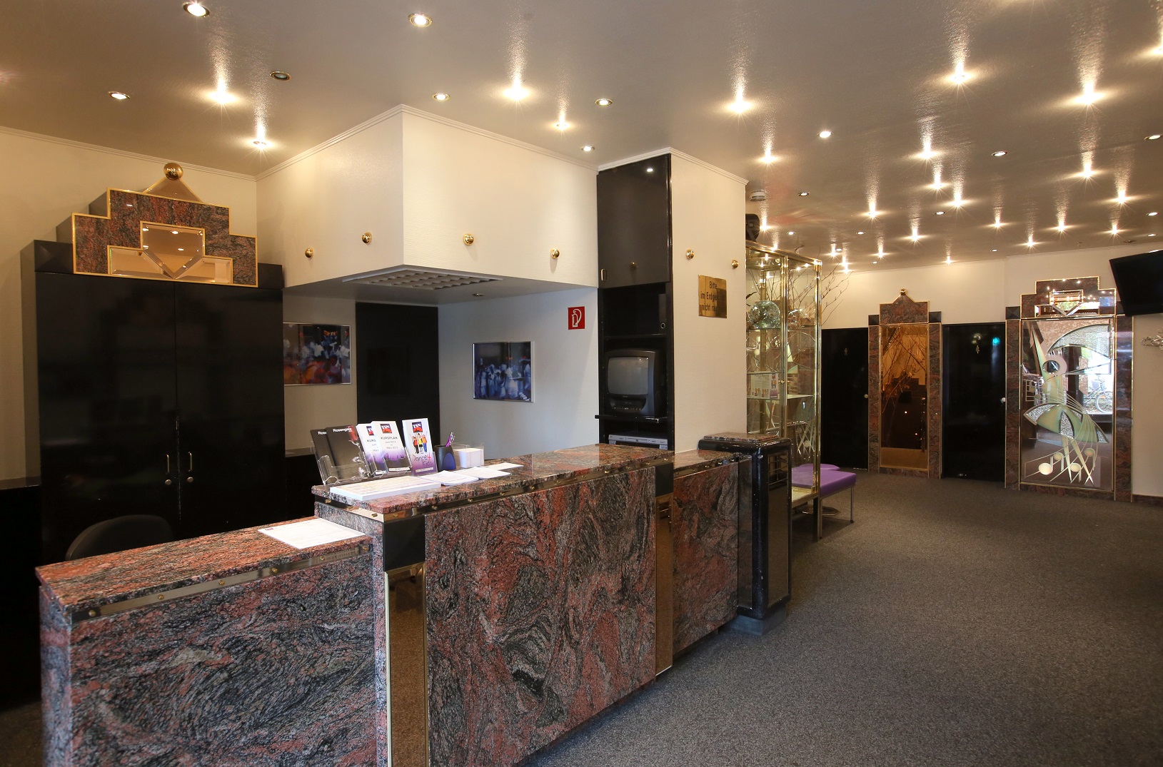 Der Empfang der Tanzschule Neubeck